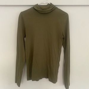 J.Crew Olive Green Turtle Neck